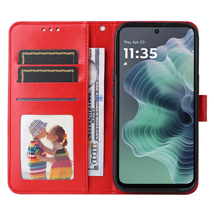 For Motorola Moto G35 5G Case Sunflower Imprint Leather Wallet Phone Cover