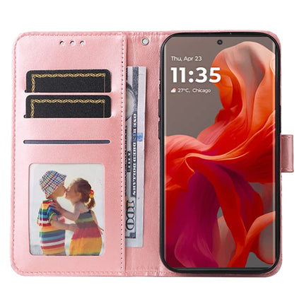 For Motorola Moto G85 5G  /  S50 Neo 5G Case Sunflower Imprint Leather Wallet Phone Cover