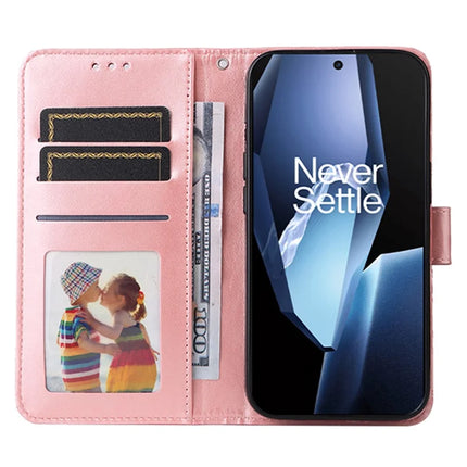 Wallet Case for OnePlus 13R 5G / Ace 5 5G / Ace 5 Pro 5G Leather Phone Cover Sunflower Imprint