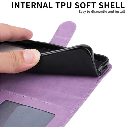Wallet Case for OnePlus 13R 5G / Ace 5 5G / Ace 5 Pro 5G Leather Phone Cover Sunflower Imprint