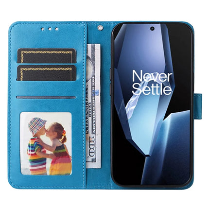 Wallet Case for OnePlus 13R 5G / Ace 5 5G / Ace 5 Pro 5G Leather Phone Cover Sunflower Imprint