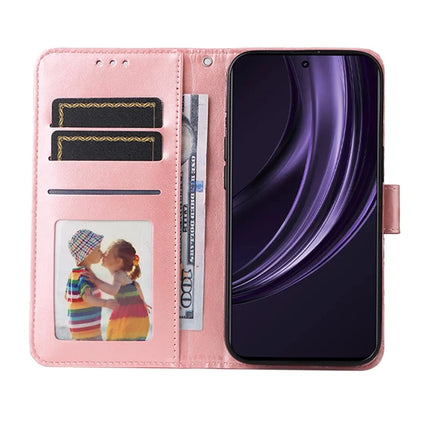 For Realme 13+ 5G / 13 Pro 5G (China) Case Sunflower Imprint Leather Wallet Phone Cover