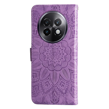 For Realme 13+ 5G / 13 Pro 5G (China) Case Sunflower Imprint Leather Wallet Phone Cover