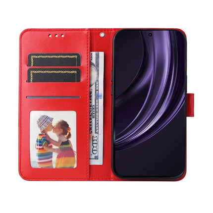 For Realme 13+ 5G / 13 Pro 5G (China) Case Sunflower Imprint Leather Wallet Phone Cover