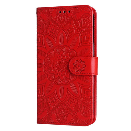 For Realme 13+ 5G / 13 Pro 5G (China) Case Sunflower Imprint Leather Wallet Phone Cover