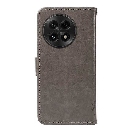 For OnePlus 13 Leather Phone Case Cat Tree Pattern Design Wallet Cover Stand