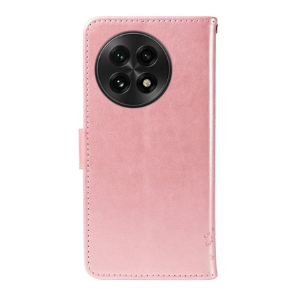 For OnePlus 13 Leather Phone Case Cat Tree Pattern Design Wallet Cover Stand