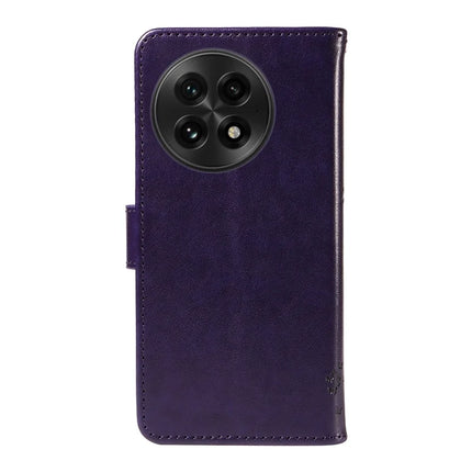 For OnePlus 13 Leather Phone Case Cat Tree Pattern Design Wallet Cover Stand