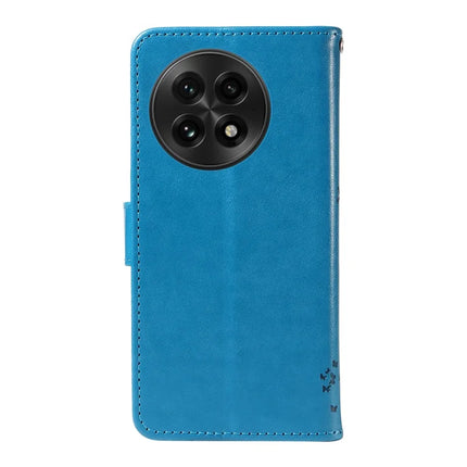 For OnePlus 13 Leather Phone Case Cat Tree Pattern Design Wallet Cover Stand