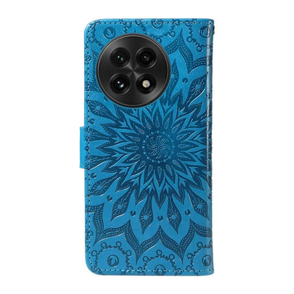 For OnePlus 13 Leather Wallet Case Sunflower Imprinted Phone Cover