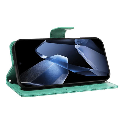 For OnePlus 13 Leather Wallet Case Sunflower Imprinted Phone Cover