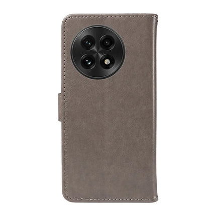 For OnePlus 13 Leather Wallet Case Cat Bee Pattern Phone Cover Stand