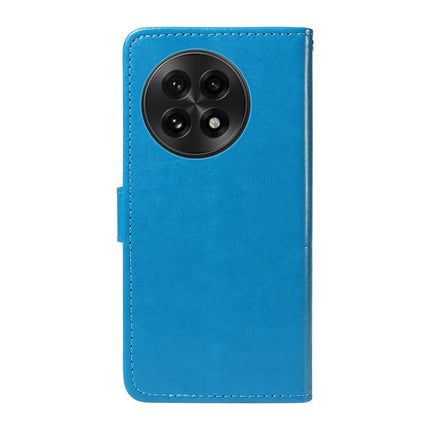 For OnePlus 13 Leather Wallet Case Cat Bee Pattern Phone Cover Stand