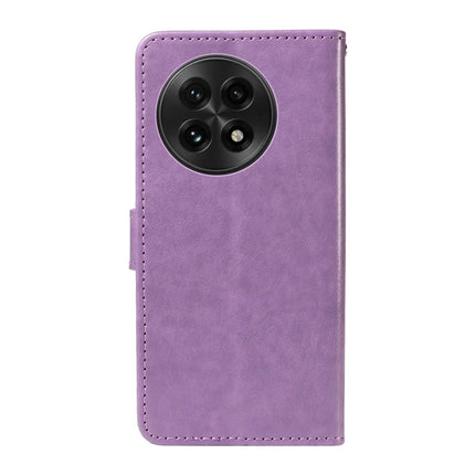 For OnePlus 13 Leather Wallet Case Cat Bee Pattern Phone Cover Stand