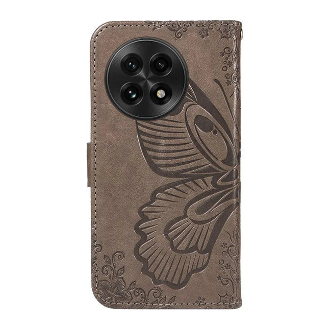 For OnePlus 13 Case Butterfly Pattern PU Leather Folio Flip Phone Cover