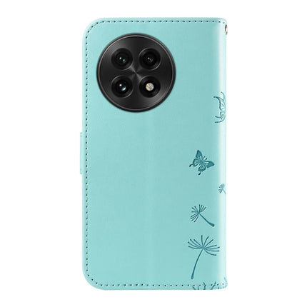 For OnePlus 13 Leather Wallet Case with Strap Dandelion Imprint Phone Stand Cover