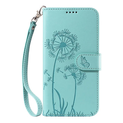 For OnePlus 13 Leather Wallet Case with Strap Dandelion Imprint Phone Stand Cover