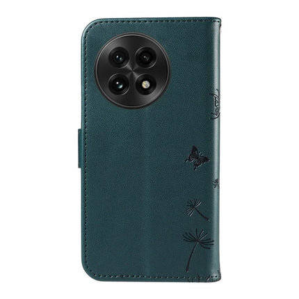 For OnePlus 13 Leather Wallet Case with Strap Dandelion Imprint Phone Stand Cover