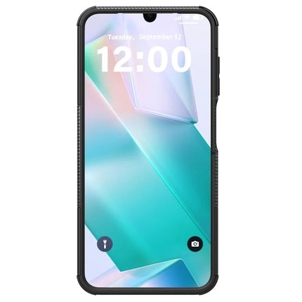 For Samsung Galaxy A26 5G Case Tyre Pattern Design PC + TPU Phone Cover with Kickstand