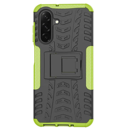For Samsung Galaxy A26 5G Case Tyre Pattern Design PC + TPU Phone Cover with Kickstand