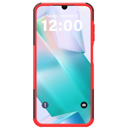 For Samsung Galaxy A26 5G Case Tyre Pattern Design PC + TPU Phone Cover with Kickstand