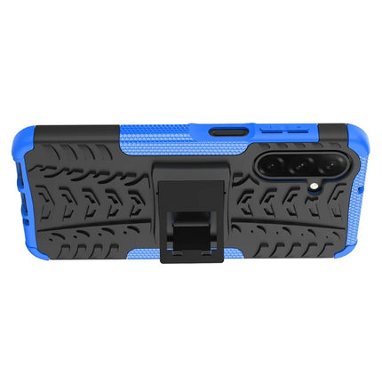 For Samsung Galaxy A26 5G Case Tyre Pattern Design PC + TPU Phone Cover with Kickstand