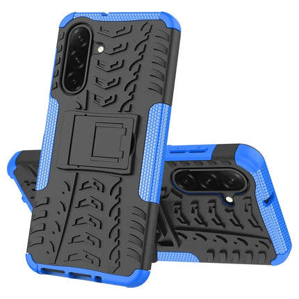 For Samsung Galaxy A26 5G Case Tyre Pattern Design PC + TPU Phone Cover with Kickstand