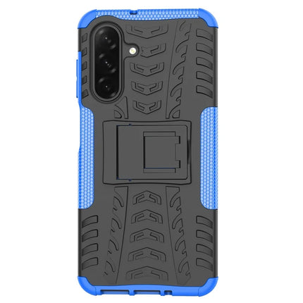 For Samsung Galaxy A26 5G Case Tyre Pattern Design PC + TPU Phone Cover with Kickstand
