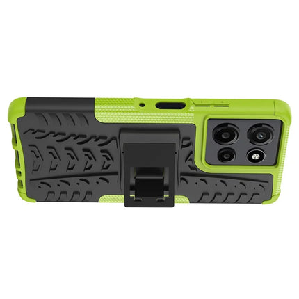 For Motorola Moto G Power (2025) Case Tyre Pattern Design PC + TPU Phone Cover with Kickstand