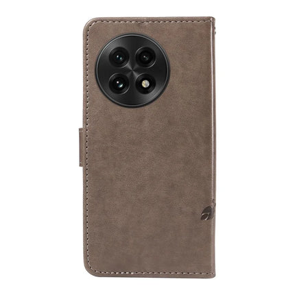 For OnePlus 13 PU Leather Case Flower Pattern Wallet Stand Phone Cover