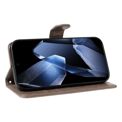For OnePlus 13 PU Leather Case Flower Pattern Wallet Stand Phone Cover