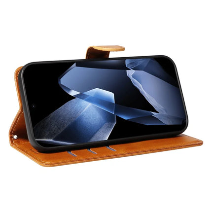 For OnePlus 13 Wallet Case T-Shape Lines Leather Phone Cover Stand