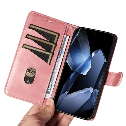 For OnePlus 13 Wallet Case T-Shape Lines Leather Phone Cover Stand