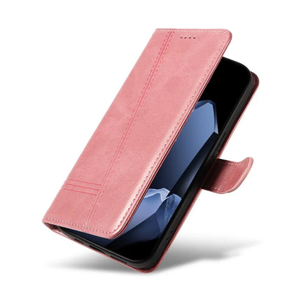 For OnePlus 13 Wallet Case T-Shape Lines Leather Phone Cover Stand