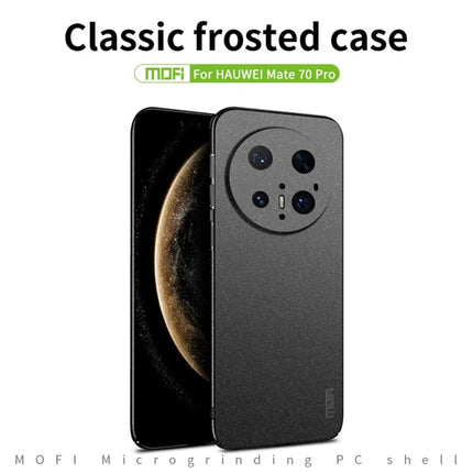 For Huawei Mate 70 Pro PC Case MOFI Shield Matte Series Slim Fit Phone Cover