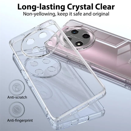 For Honor X60 Pro 5G / Honor X9c 5G Clear Phone Case TPU+Acrylic Shockproof Phone Back Cover