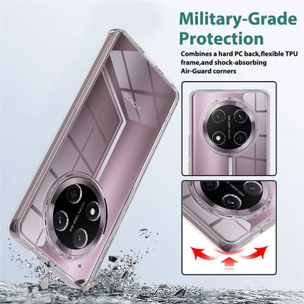For Honor X60 Pro 5G / Honor X9c 5G Clear Phone Case TPU+Acrylic Shockproof Phone Back Cover