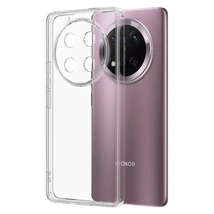 For Honor X60 Pro 5G / Honor X9c 5G Clear Phone Case TPU+Acrylic Shockproof Phone Back Cover