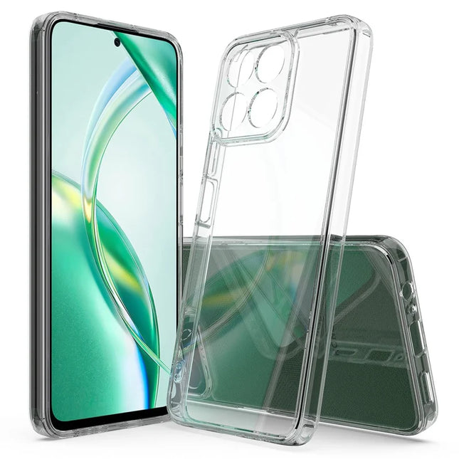 For Honor X7c 4G / Honor X7c 5G / Honor Play 60 Plus 5G / Honor 200 Smart 5G Clear Phone Case TPU+Acrylic Shockproof Phone Back Cover