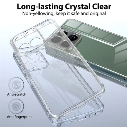 For Honor X7c 4G / Honor X7c 5G / Honor Play 60 Plus 5G / Honor 200 Smart 5G Clear Phone Case TPU+Acrylic Shockproof Phone Back Cover