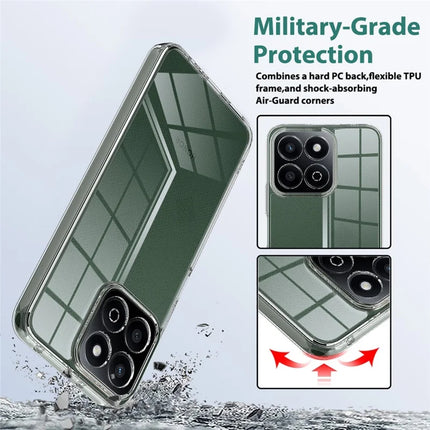 For Honor X7c 4G / Honor X7c 5G / Honor Play 60 Plus 5G / Honor 200 Smart 5G Clear Phone Case TPU+Acrylic Shockproof Phone Back Cover