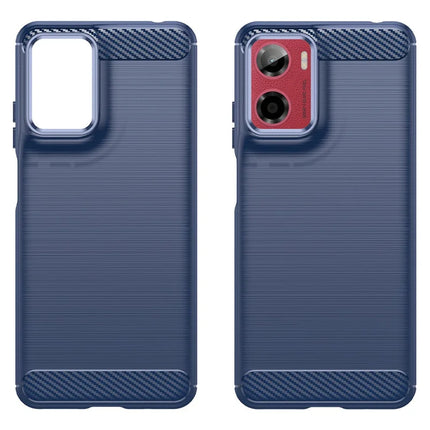 For Motorola Moto E15 4G / G05 4G Case Protective Phone Cover Carbon Fiber Texture Brushed