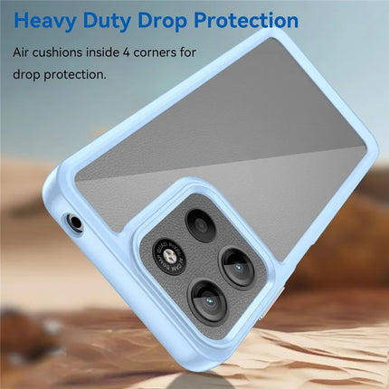For Motorola Moto G15 4G TPU + Acrylic Protective Clear Phone Cover