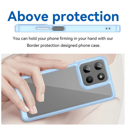 For Motorola Moto G15 4G TPU + Acrylic Protective Clear Phone Cover