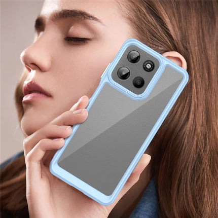 For Motorola Moto G15 4G TPU + Acrylic Protective Clear Phone Cover