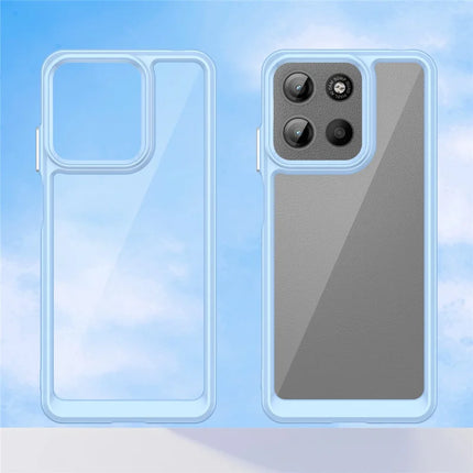 For Motorola Moto G15 4G TPU + Acrylic Protective Clear Phone Cover