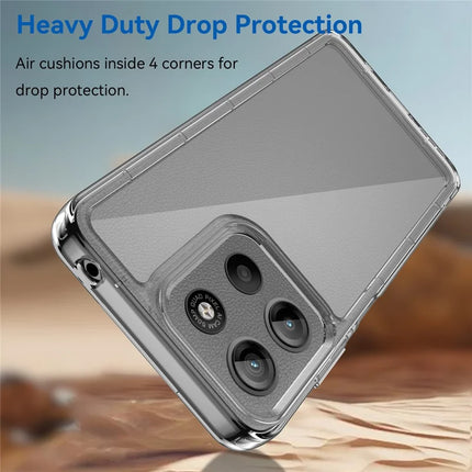 For Motorola Moto G15 4G TPU + Acrylic Protective Clear Phone Cover
