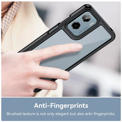 For Motorola Moto E15 4G / G05 4G Case TPU + Acrylic Protective Clear Phone Cover