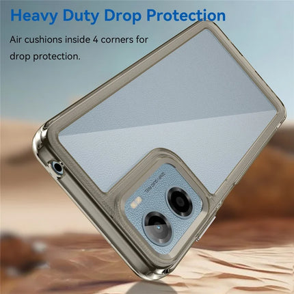 For Motorola Moto E15 4G / G05 4G Case TPU + Acrylic Protective Clear Phone Cover