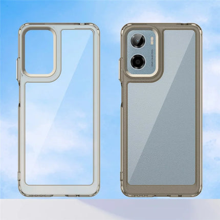 For Motorola Moto E15 4G / G05 4G Case TPU + Acrylic Protective Clear Phone Cover